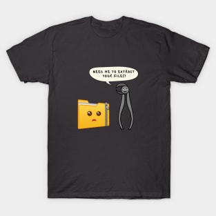 File Extractor T-Shirt